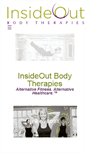 Mobile Screenshot of insideoutbodytherapies.com